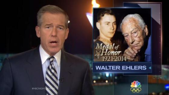 Brian Williams Sits on Board of Congressional Medal of Honor Foundation